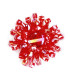 Versatile Textile Ornament with Glass Beads