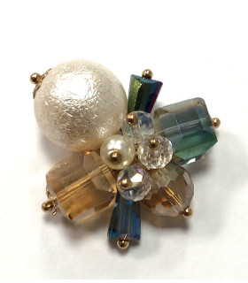 Aplicação De Cristal 3,5 Cm Mix