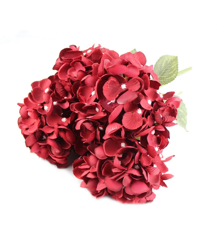 FABRIC HYDRANGEA BOUQUET "THAIS"