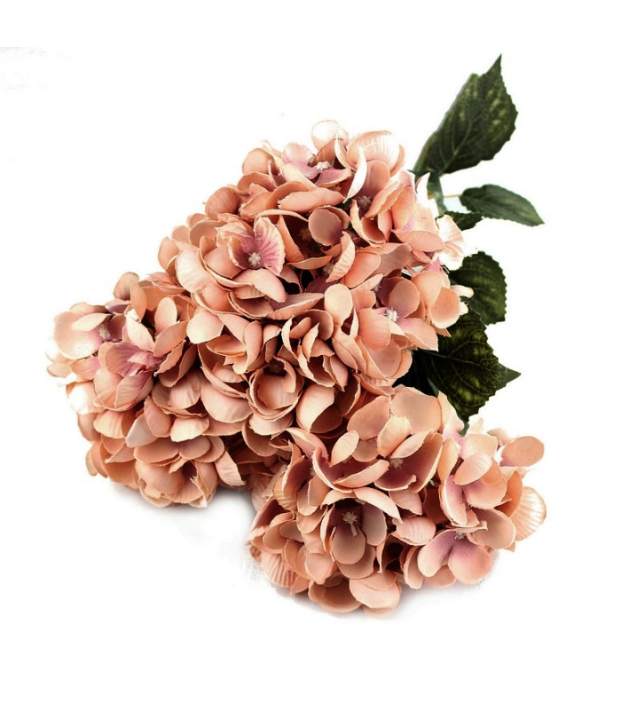 FABRIC HYDRANGEA BOUQUET "THAIS"