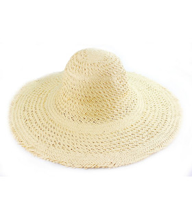 Capelina De Fibra De Papel Sin Apresto - un sombrero