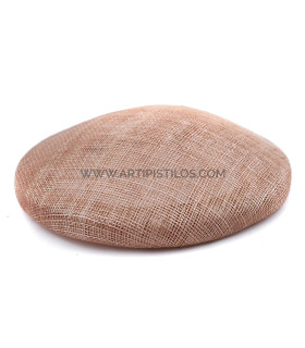 Base Sinamay "wembley" Rosa Nude - boina
