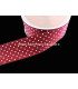 SATIN RIBBON WITH SPOTS 38 MM.