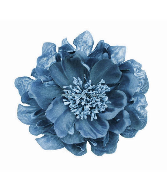 FLOR DE TELA "RUNA" 14 cm