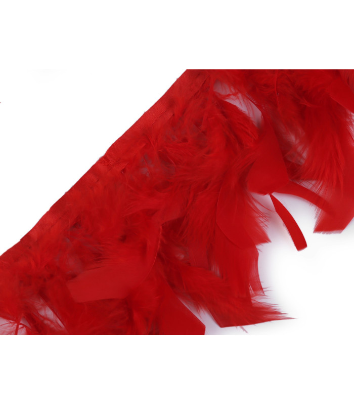 FLECO DE PLUMA DE PAVO 25 cm