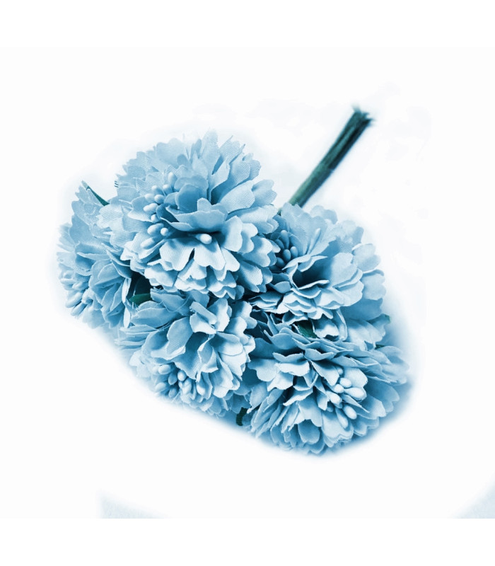FABRIC FLOWER BOUQUET (6 PCS) "ALMELO"