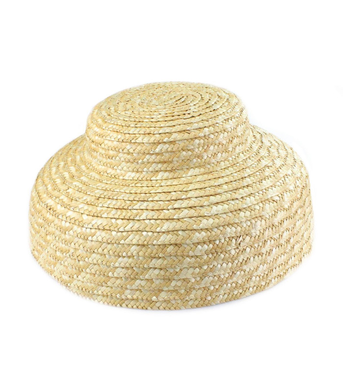 Natural Woven Straw Hat "HEPBURN"
