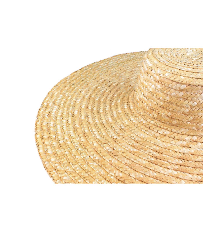 100% Natural Braided Straw Hat "Alondra"
