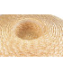 100% Natural Braided Straw Hat "Alondra"