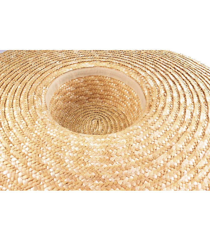 Geflochtener Strohhut 100% Natur "Alondra"