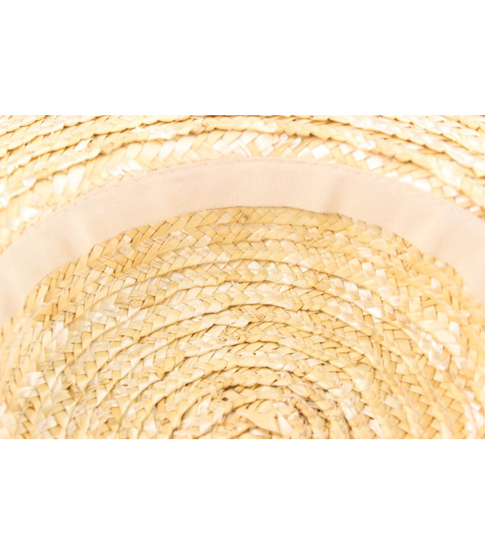 Pamela de Palha Trançada 100% Natural "Columbia"