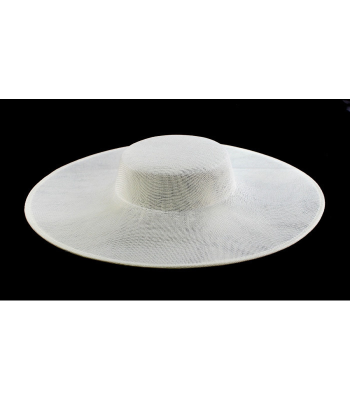 Chapéu Canotier com Copa Baixa "SAMIRA"