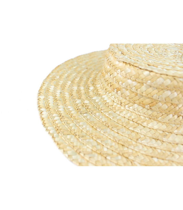 Canotier mit niedriger Krone "Baena"