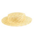 Canotier de Paja Trenzada 100% Natural "Amazonia"