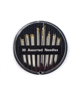Agujas De Mano Variadas Kompakt Sharps, Ojo Dorado
