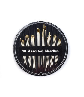 Assorted Hand Needles Kompakt Sharps, Gold-Eye