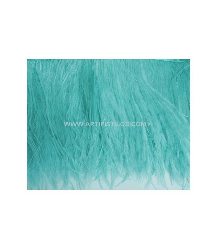 OSTRICH FEATHERS FRINGE - 2 PLY. FIRST QUALITY - 10 CMS.