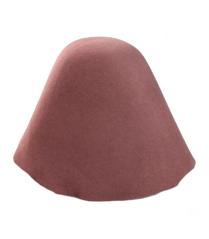 STIFFENER FELT HOOD - 100% MERINO WOOL