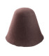 STIFFENER FELT HOOD - 100% MERINO WOOL