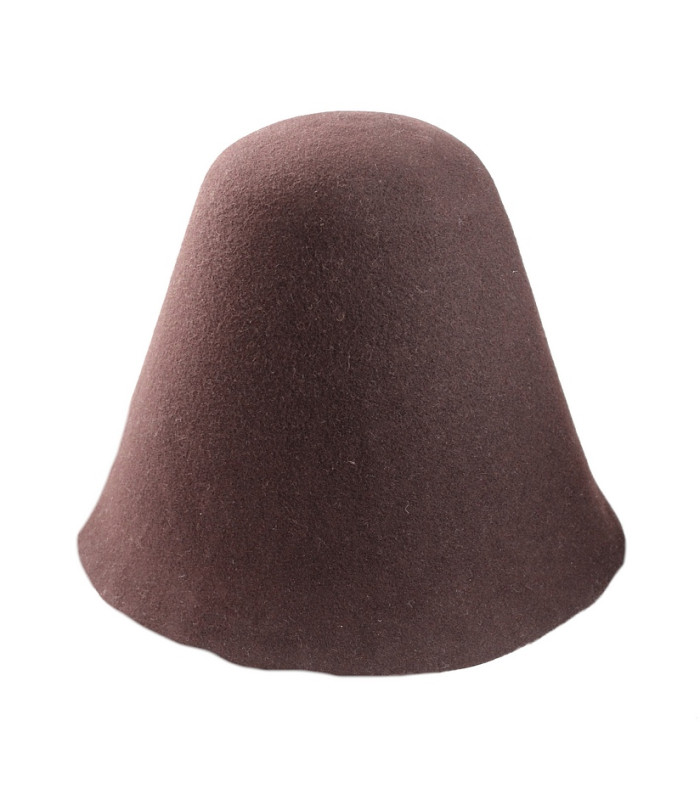 STIFFENER FELT HOOD - 100% MERINO WOOL