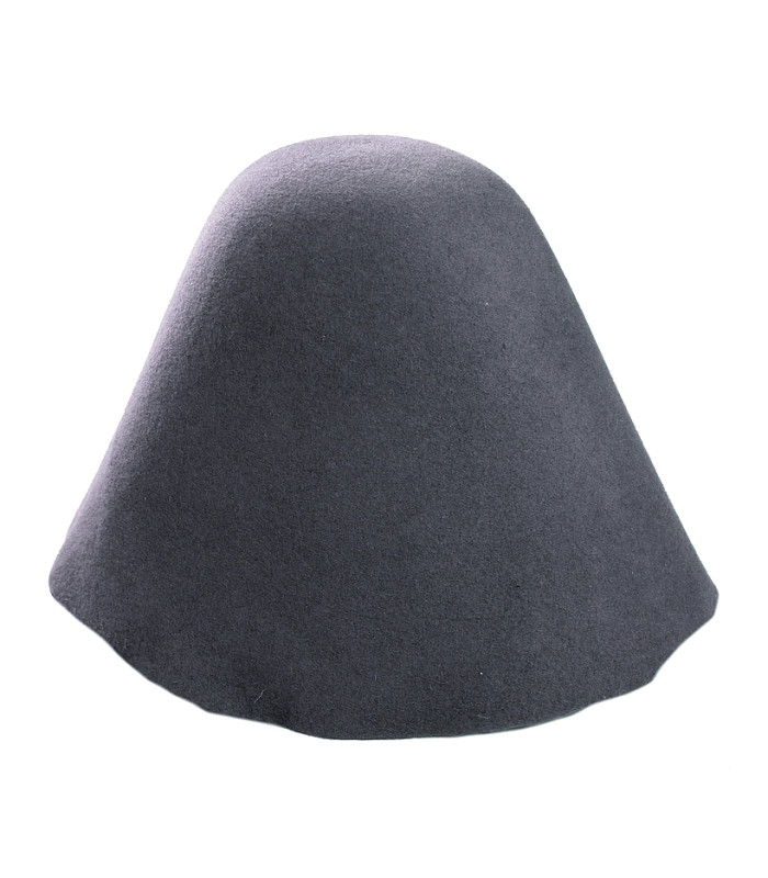 STIFFENER FELT HOOD - 100% MERINO WOOL