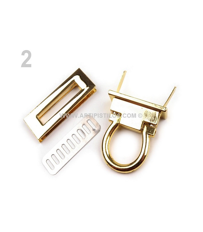 BROCHE BOLSO-MONEDERO 17 X 45 MM.