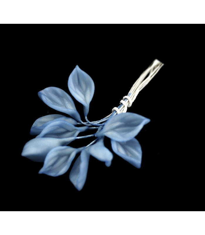 Blatt aus kaltem Porzellan - 049