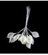 Blatt aus kaltem Porzellan - 049