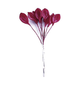 Blatt aus kaltem Porzellan - 049