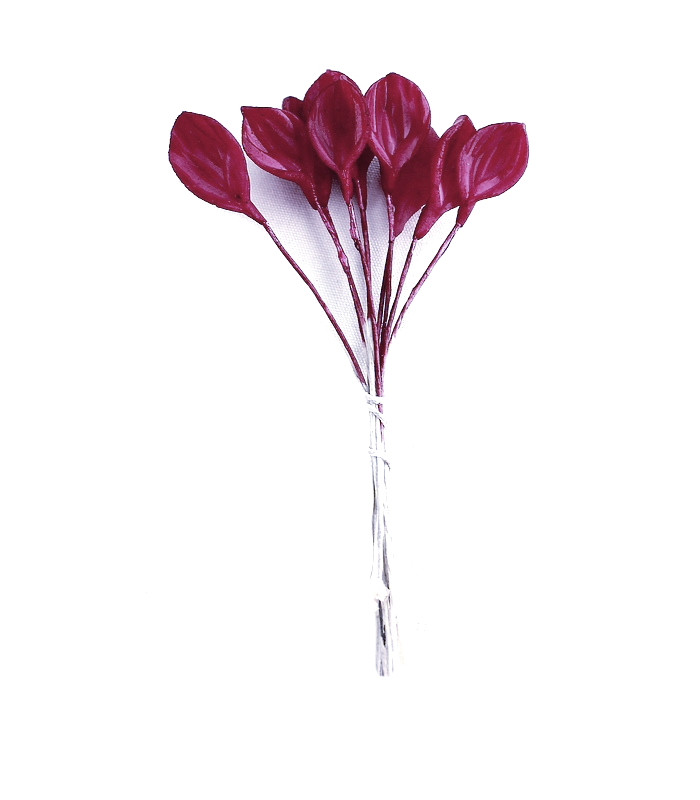 Blatt aus kaltem Porzellan - 049
