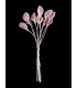 Blatt aus kaltem Porzellan - 049