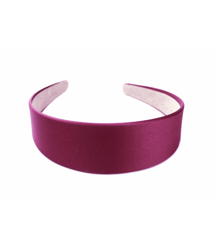 SATIN HEADBAND 4 CM WIDTH