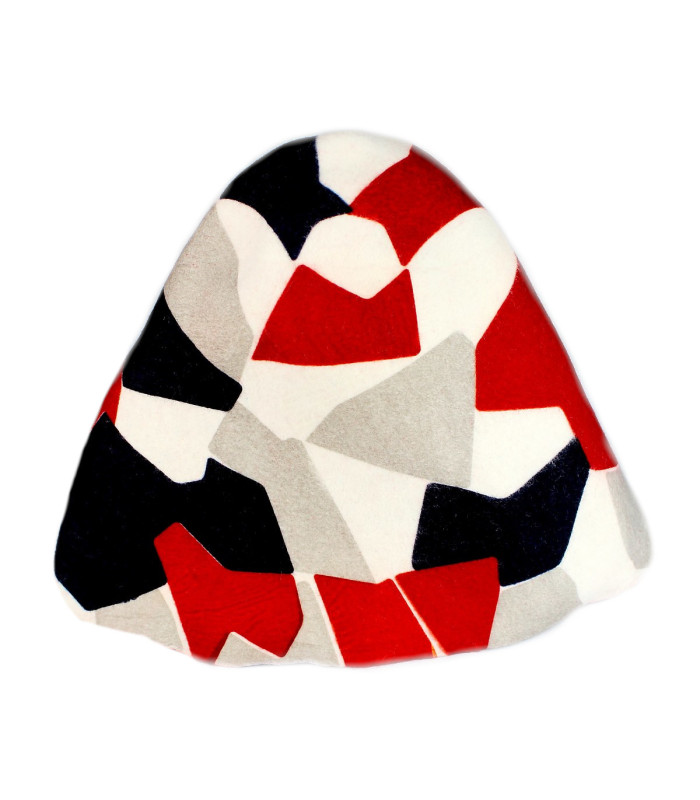 Cono de Fieltro "MOSAIC" 100% Lana Merino