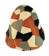 Cono de Fieltro "MOSAIC" 100% Lana Merino