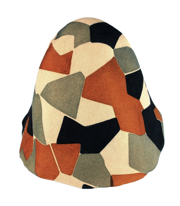 Cono de Fieltro "MOSAIC" 100% Lana Merino