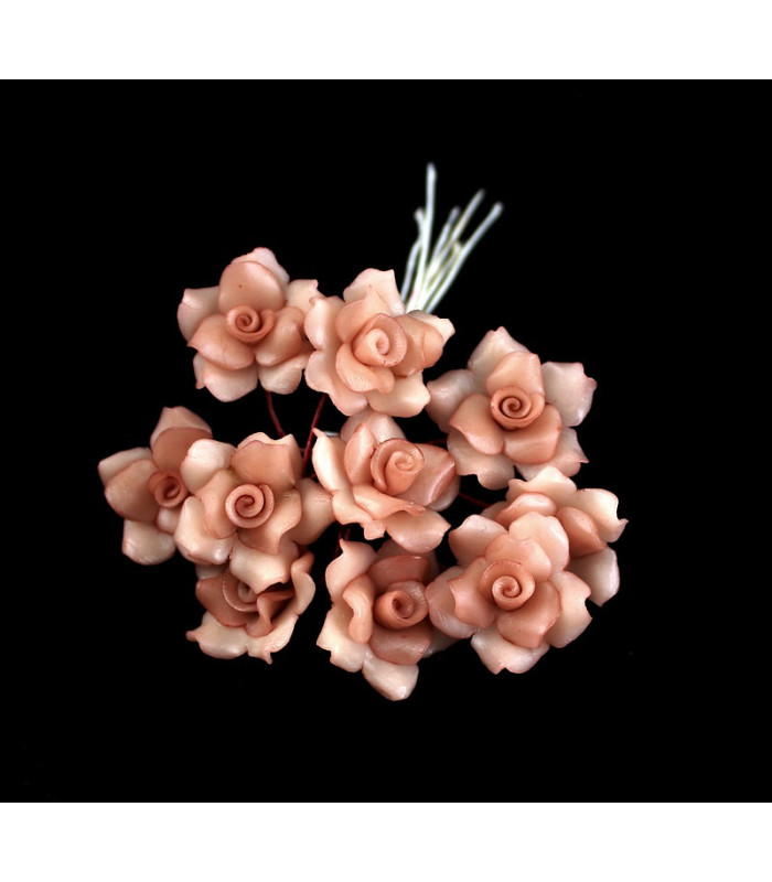 FLOR DE PORCELANA FRÍA 14 mm.