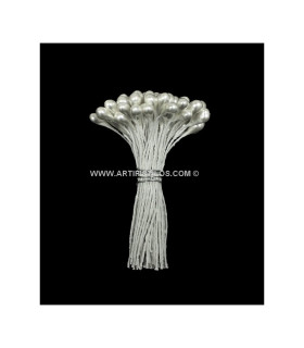 BOUQUET OF 80 PEARLY STAMENTS 3 mm.