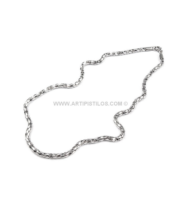 CADENA METALICA DA SERPENTE 0,40 MM. X 53 CMS.