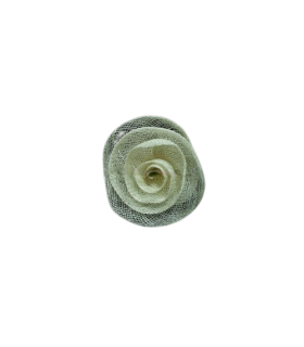 ROSA DE SINAMAY MÉDIA 10 CMS.