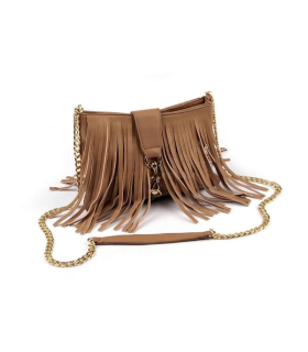 BOLSO DE POLIPIEL CON FLECOS