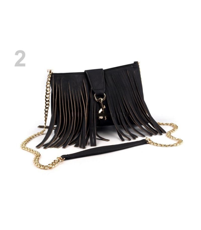BOLSO DE POLIPIEL CON FLECOS