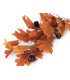 Artificial oak twig with acorns