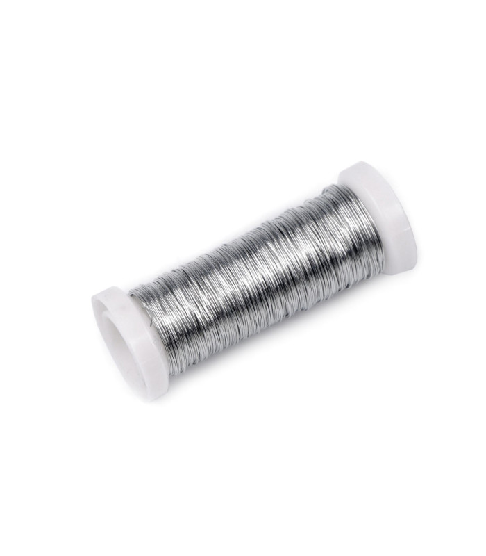 Bobina de alambre lacado Ø0,30 mm. x 20 mts.