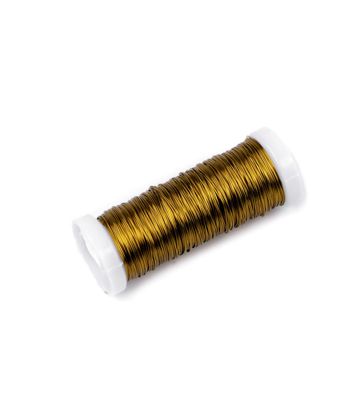 Bobina de alambre lacado Ø0,30 mm. x 20 mts.