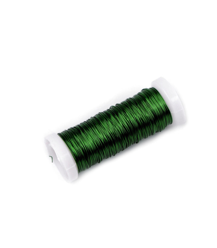 Bobina de fio lacado Ø0,30 mm. x 20 mts.