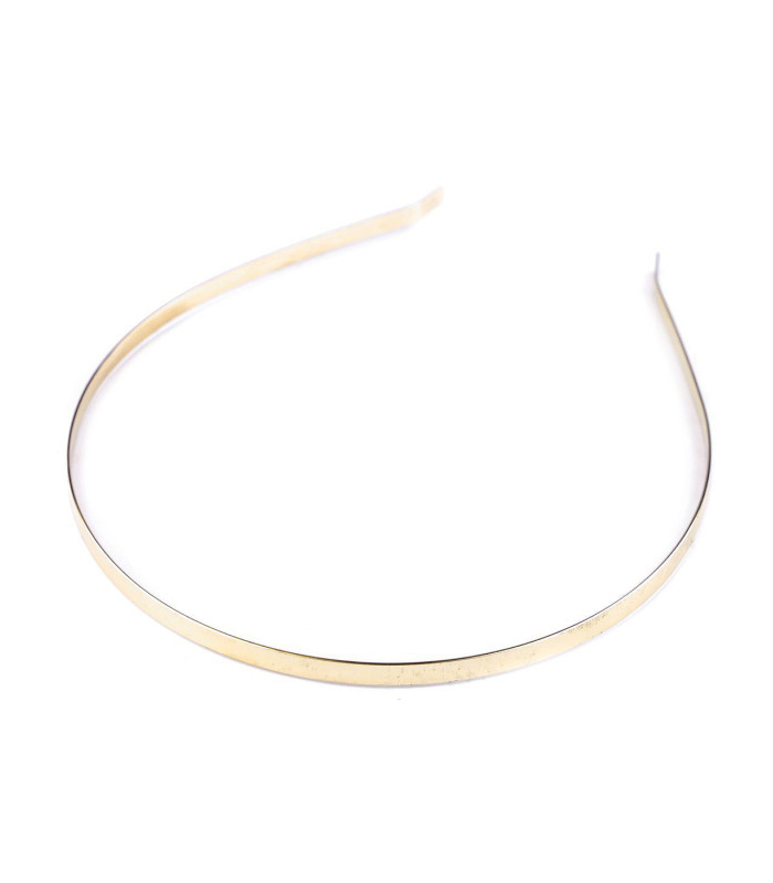 Metallischer Haarreif 3 MM.