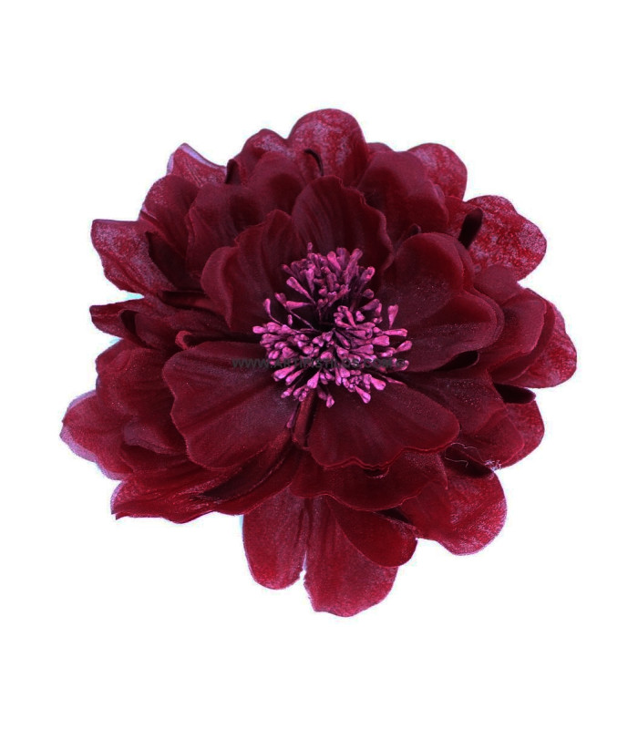 FLOR DE TELA "RUNA" 14 cm