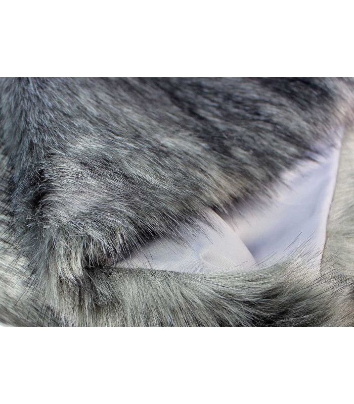 First quality faux fur stole
