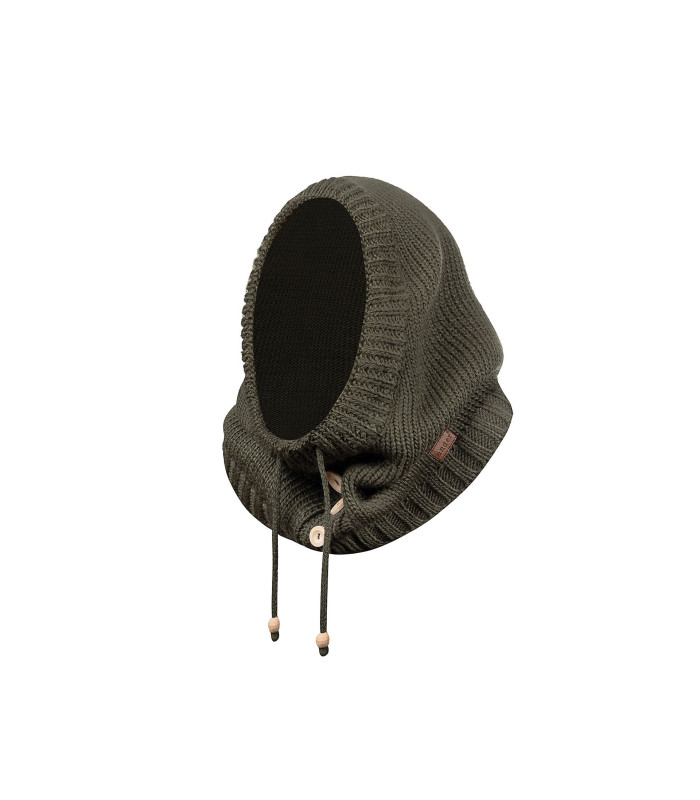 Knitted Snood / Neck Scarf with a Hood "KYOTO"