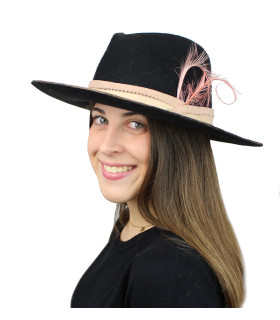 Sombrero de fieltro 100% lana merino "SUECIA"